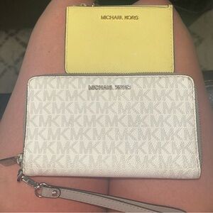 Michael Kors wristlet and ID holder. Used - Like new!! Sold separately.